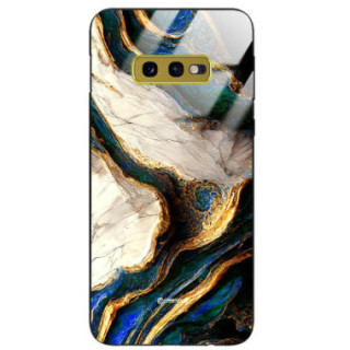 ETUI BLACK GLASS CASE NA TELEFON SAMSUNG GALAXY S10e ST_MAB-5