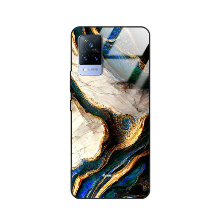 ETUI BLACK GLASS CASE NA TELEFON VIVO V21 / V21 5G ST_MAB-5