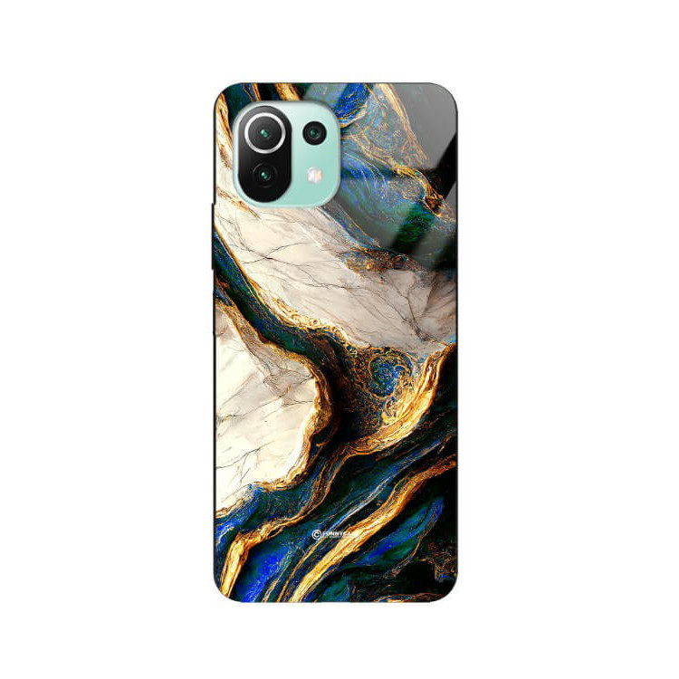 ETUI BLACK GLASS CASE NA TELEFON XIAOMI Mi 11 LITE 4G / 5G  ST_MAB-5