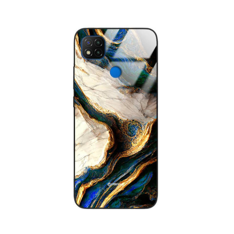 ETUI BLACK GLASS CASE NA TELEFON XIAOMI REDMI 9C ST_MAB-5