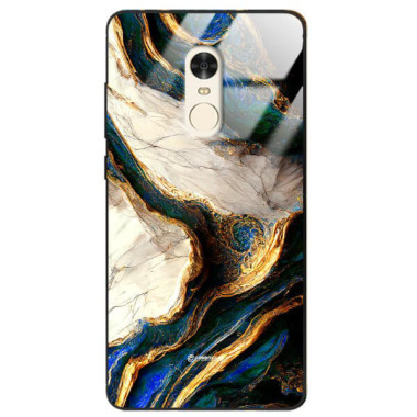 ETUI BLACK GLASS CASE NA TELEFON XIAOMI REDMI NOTE 4 NOTE 4X ST_MAB-5