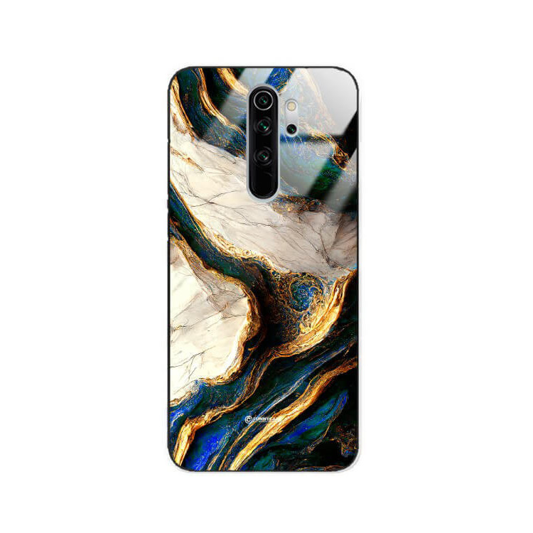ETUI BLACK GLASS CASE NA TELEFON XIAOMI REDMI NOTE 8 PRO ST_MAB-5