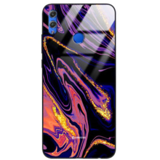 ETUI BLACK GLASS CASE NA TELEFON HUAWEI HONOR 8X ST_MAB-6