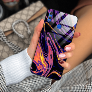 ETUI BLACK GLASS CASE NA TELEFON HUAWEI HONOR 8X ST_MAB-6