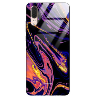 ETUI BLACK GLASS CASE NA TELEFON HUAWEI P20 ST_MAB-6