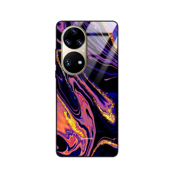 ETUI BLACK GLASS CASE NA TELEFON HUAWEI P50 PRO ST_MAB-6