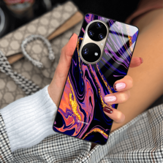 ETUI BLACK GLASS CASE NA TELEFON HUAWEI P50 PRO ST_MAB-6