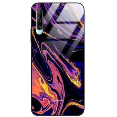 ETUI BLACK GLASS CASE NA TELEFON HUAWEI Y9S / HONOR 9X PRO ST_MAB-6