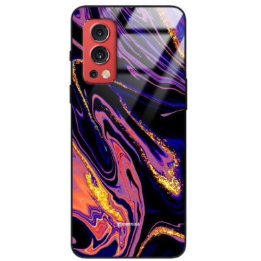 ETUI BLACK GLASS CASE NA TELEFON ONEPLUS NORD 2 ST_MAB-6