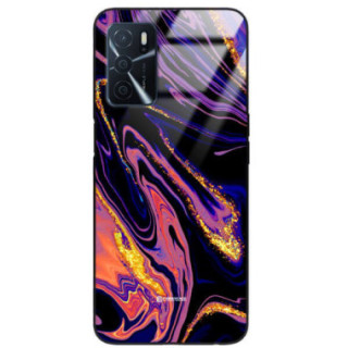 ETUI BLACK GLASS CASE NA TELEFON OPPO A16 / A16s / A54s ST_MAB-6