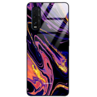 ETUI BLACK GLASS CASE NA TELEFON OPPO FIND X2 ST_MAB-6