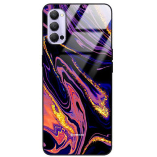ETUI BLACK GLASS CASE NA TELEFON OPPO RENO 4 ST_MAB-6