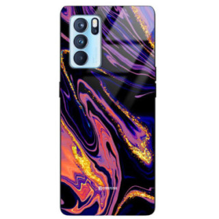 ETUI BLACK GLASS CASE NA TELEFON OPPO RENO 6 ST_MAB-6