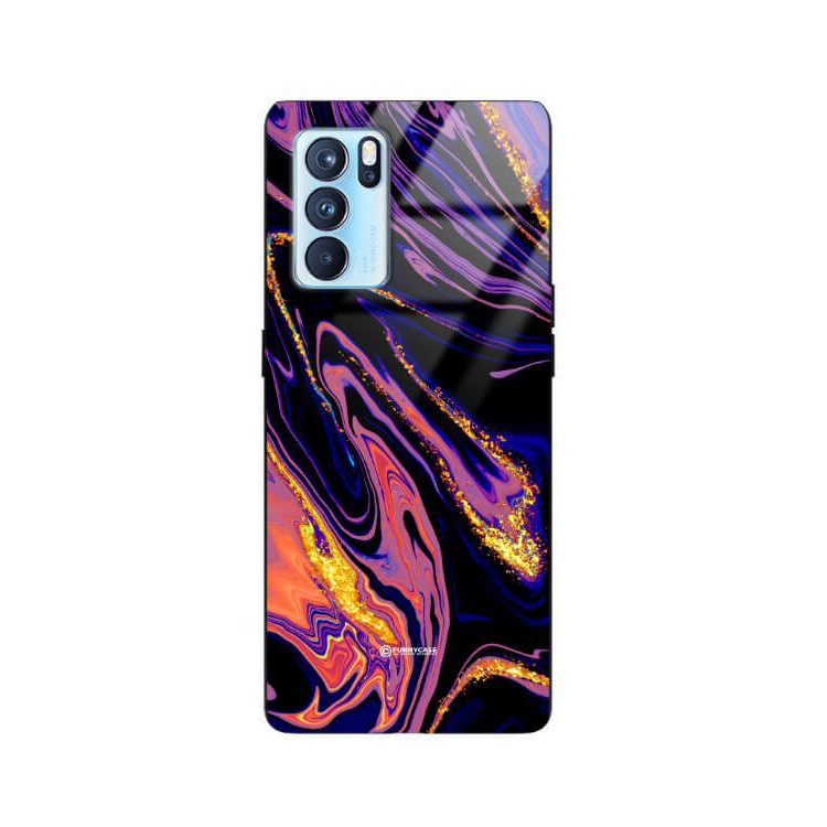 ETUI BLACK GLASS CASE NA TELEFON OPPO RENO 6 ST_MAB-6