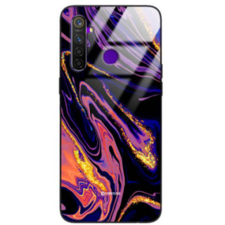 ETUI BLACK GLASS CASE NA TELEFON REALME 5 PRO ST_MAB-6