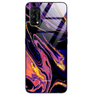 ETUI BLACK GLASS CASE NA TELEFON REALME 7 PRO ST_MAB-6