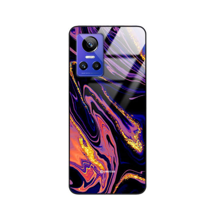 ETUI BLACK GLASS CASE NA TELEFON REALME GT NEO 3 ST_MAB-6