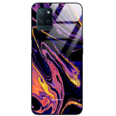 ETUI BLACK GLASS CASE NA TELEFON REALME V11 ST_MAB-6