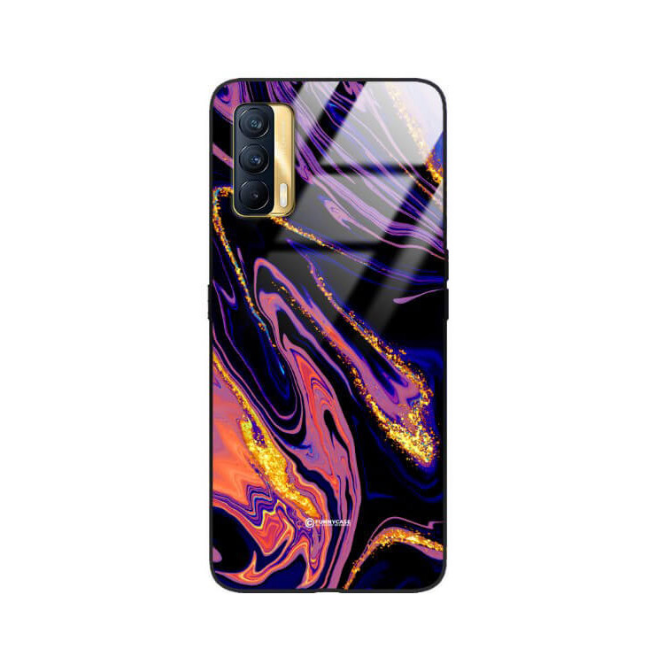 ETUI BLACK GLASS CASE NA TELEFON REALME V15 ST_MAB-6