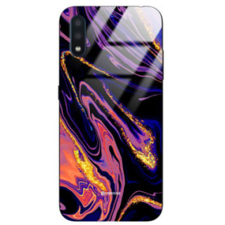 ETUI BLACK GLASS CASE NA TELEFON SAMSUNG GALAXY A01 ST_MAB-6