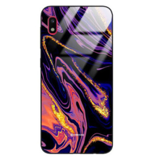 ETUI BLACK GLASS CASE NA TELEFON SAMSUNG GALAXY A10 ST_MAB-6