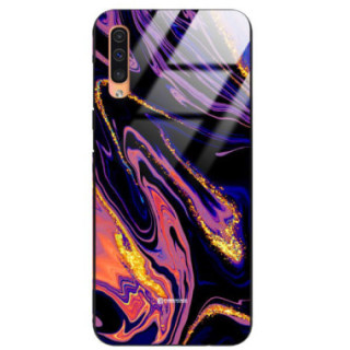 ETUI BLACK GLASS CASE NA TELEFON SAMSUNG GALAXY A50 A30s A50s ST_MAB-6