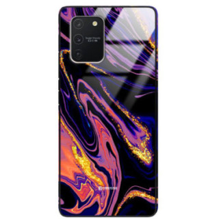 ETUI BLACK GLASS CASE NA TELEFON SAMSUNG GALAXY A91 / S10...