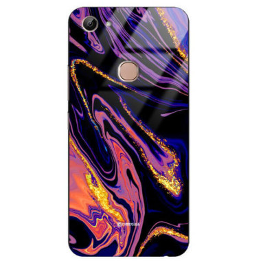 ETUI BLACK GLASS CASE NA TELEFON VIVO Y83 ST_MAB-6