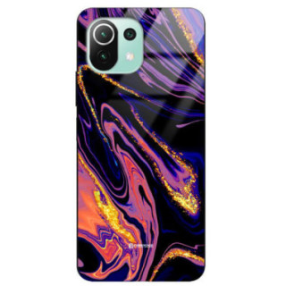 ETUI BLACK GLASS CASE NA TELEFON XIAOMI Mi 11 LITE 4G / 5G  ST_MAB-6