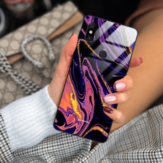 ETUI BLACK GLASS CASE NA TELEFON XIAOMI Mi MIX 3 ST_MAB-6