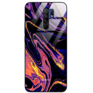 ETUI BLACK GLASS CASE NA TELEFON XIAOMI REDMI 9 ST_MAB-6