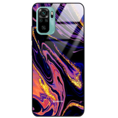 ETUI BLACK GLASS CASE NA TELEFON XIAOMI REDMI NOTE 10 4G/ 10s ST_MAB-6