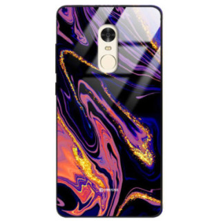 ETUI BLACK GLASS CASE NA TELEFON XIAOMI REDMI NOTE 4 NOTE 4X ST_MAB-6