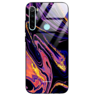 ETUI BLACK GLASS CASE NA TELEFON XIAOMI REDMI NOTE 8 / 8...