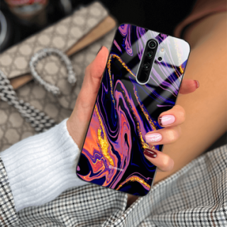 ETUI BLACK GLASS CASE NA TELEFON XIAOMI REDMI NOTE 8 PRO ST_MAB-6