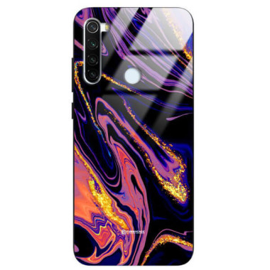 ETUI BLACK GLASS CASE NA TELEFON XIAOMI REDMI NOTE 8T ST_MAB-6