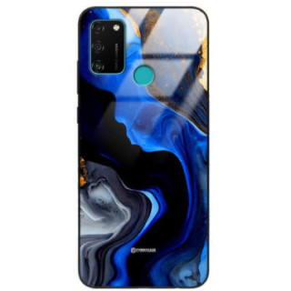 ETUI BLACK GLASS CASE NA TELEFON HUAWEI HONOR 9A ST_MAB-7