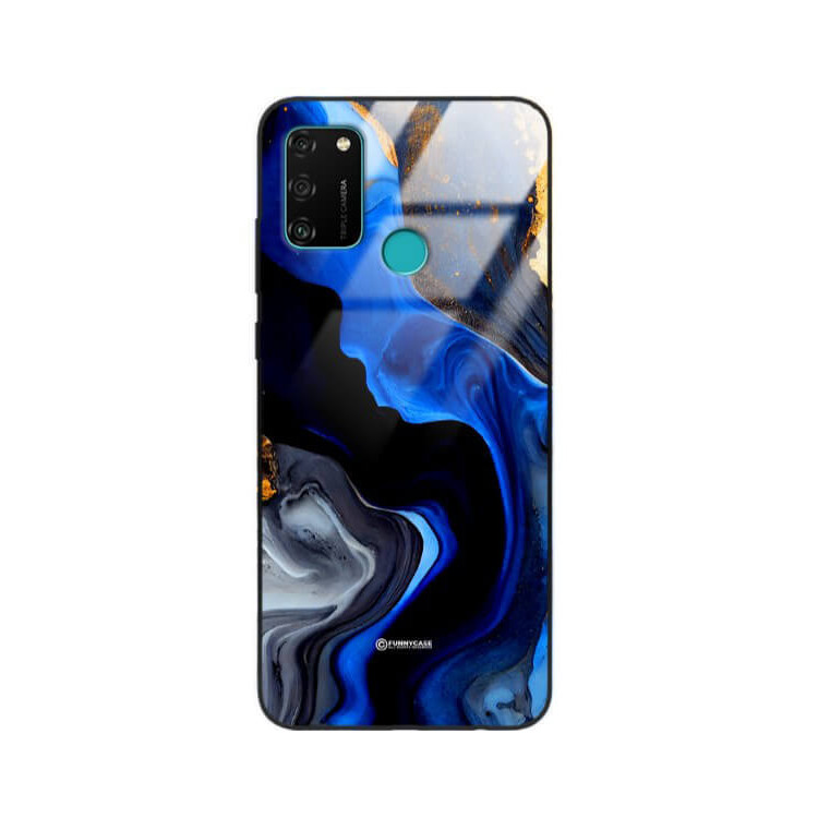 ETUI BLACK GLASS CASE NA TELEFON HUAWEI HONOR 9A ST_MAB-7