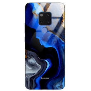 ETUI BLACK GLASS CASE NA TELEFON HUAWEI MATE 20 ST_MAB-7