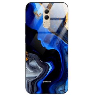 ETUI BLACK GLASS CASE NA TELEFON HUAWEI MATE 20 LITE...