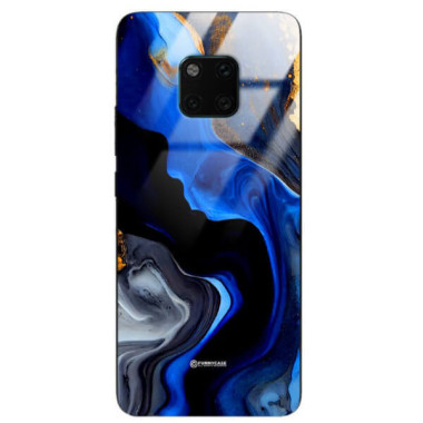 ETUI BLACK GLASS CASE NA TELEFON HUAWEI MATE 20 PRO ST_MAB-7