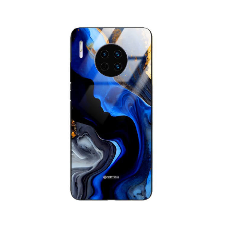 ETUI BLACK GLASS CASE NA TELEFON HUAWEI MATE 30 PRO ST_MAB-7