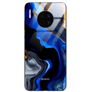 ETUI BLACK GLASS CASE NA TELEFON HUAWEI MATE 30 PRO ST_MAB-7