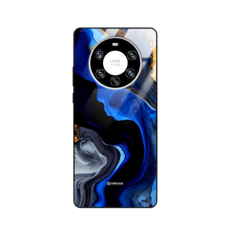 ETUI BLACK GLASS CASE NA TELEFON HUAWEI MATE 40 PRO PLUS ST_MAB-7