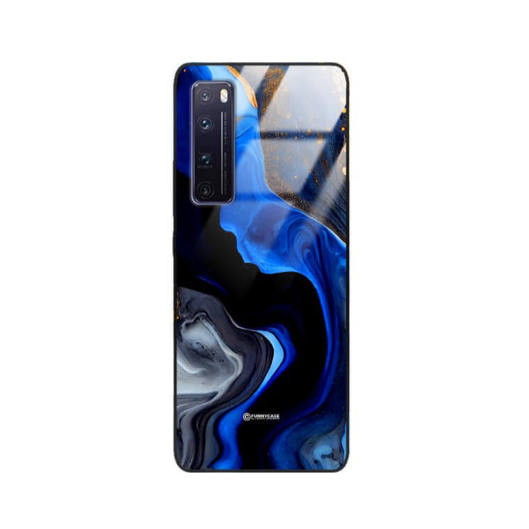 ETUI BLACK GLASS CASE NA TELEFON HUAWEI NOVA 7 PRO ST_MAB-7