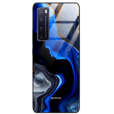 ETUI BLACK GLASS CASE NA TELEFON HUAWEI NOVA 7 PRO ST_MAB-7