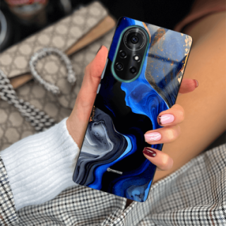 ETUI BLACK GLASS CASE NA TELEFON HUAWEI NOVA 8 ST_MAB-7