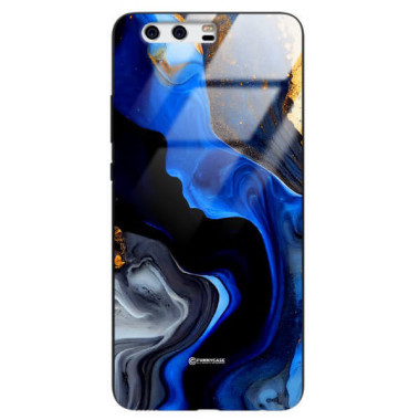 ETUI BLACK GLASS CASE NA TELEFON HUAWEI P10 ST_MAB-7