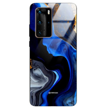 ETUI BLACK GLASS CASE NA TELEFON HUAWEI P40 PRO ST_MAB-7