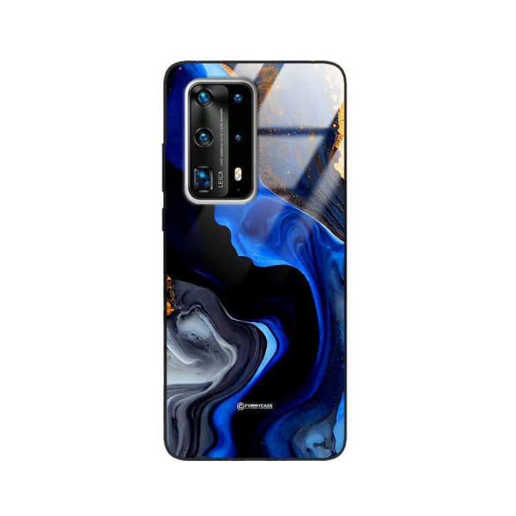 ETUI BLACK GLASS CASE NA TELEFON HUAWEI P40 PRO PLUS ST_MAB-7